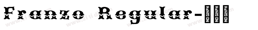 Franzo Regular字体转换